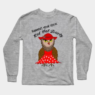 Red Hat Society, red hat Long Sleeve T-Shirt